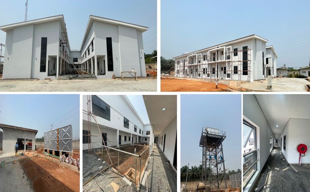 Azura Power Plant studio apartment accommodation, advanced construction