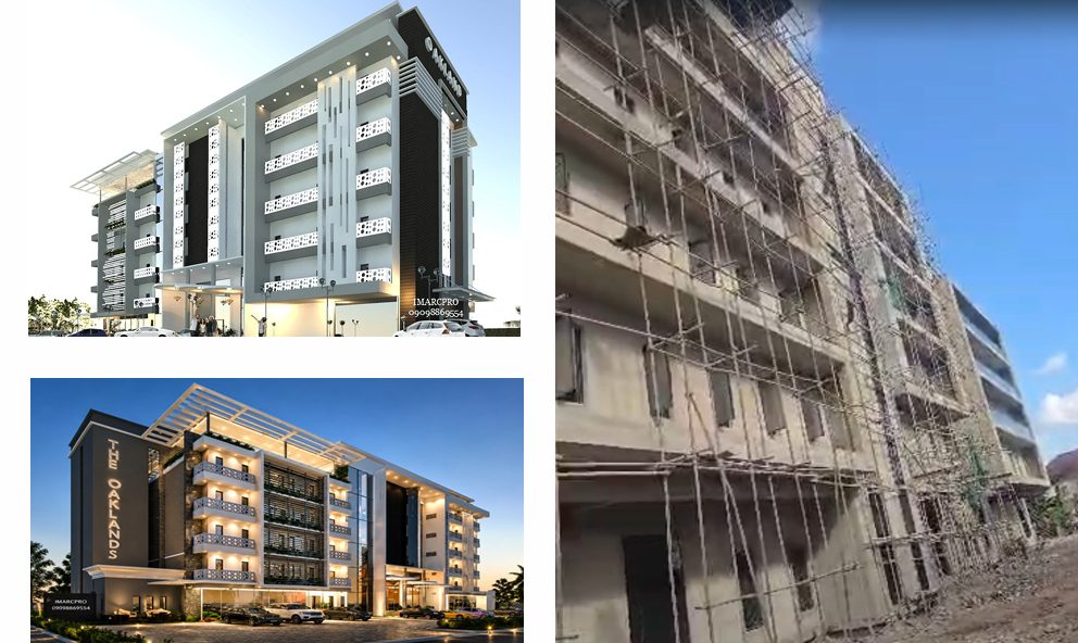 Oaklands Hotels Abuja and design renders and construction progress
